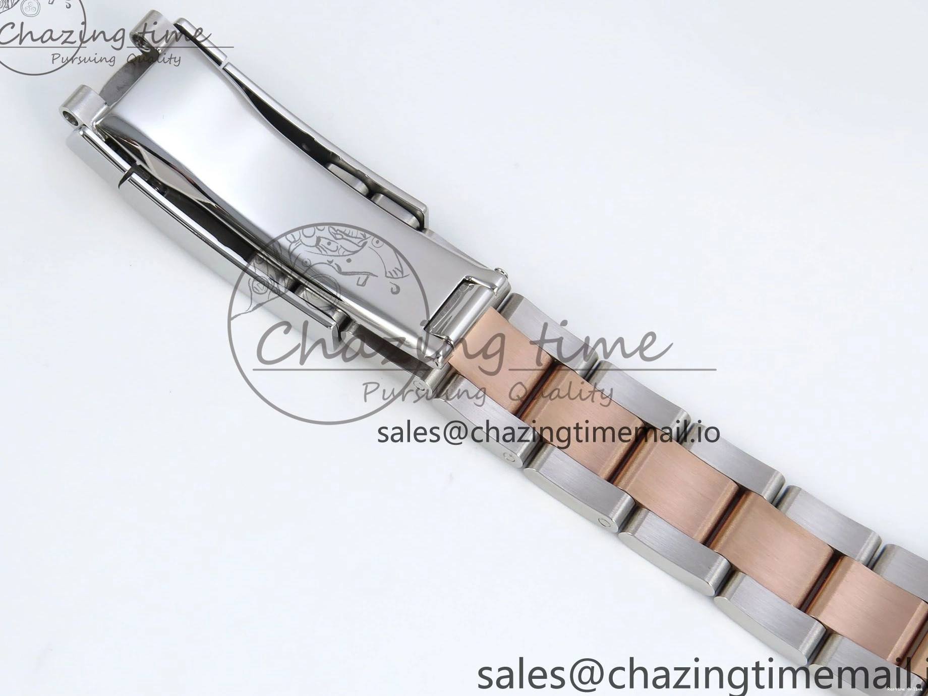 0216 DateJust 31 278271 ARF 1:1 Best Edition 904L Steel Brown Roman Diamonds Dial on SS RG Oyster Bracelet ETA SmartChoice 520